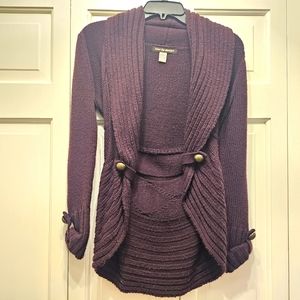 Love by Design Women's Purple Sweater Sz XS